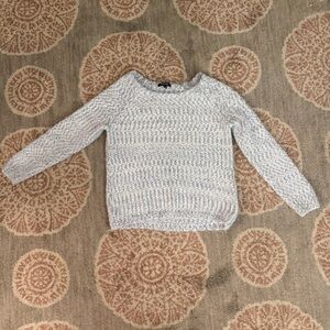 Buffalo David Bitton Light Blue & White Crewneck Sweater